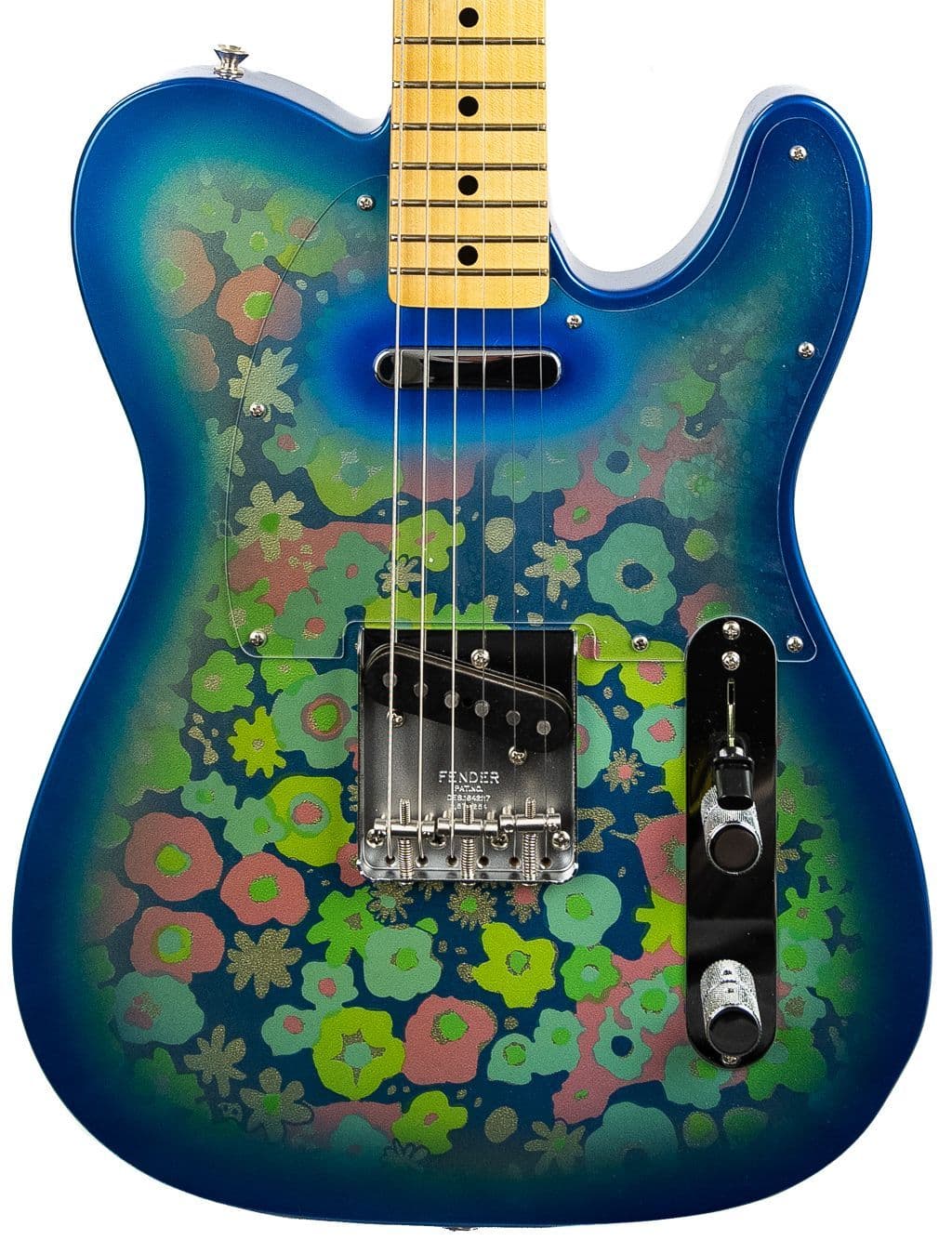 Blue Telecaster Custom Fender Custom Shop Custom Vintage Custom 68 Telecaster NOS Blue Flower