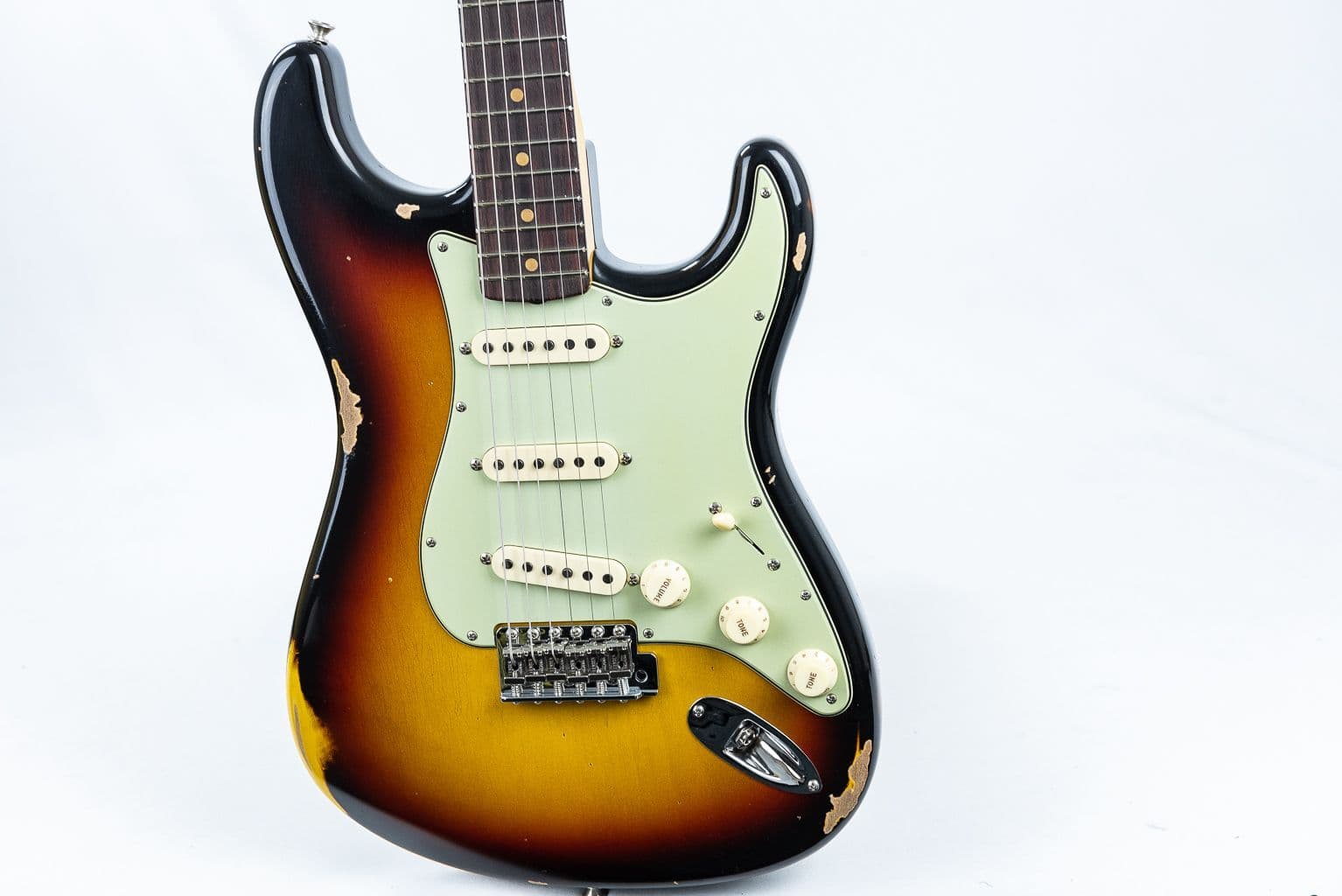 Fender Custom Shop Late 62 Relic Stratocaster in 3T Sunburst
