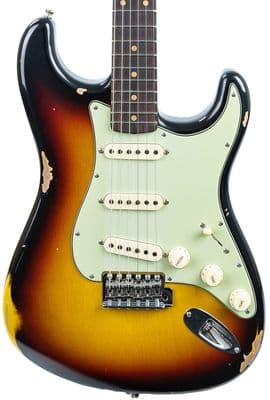 Fender Custom Shop Late 62 Relic Stratocaster in 3T Sunburst