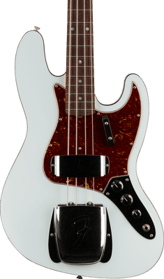 Fender Custom Shop Limited Edition '60s Jazz Bass DLX Closet Classic, 3A Rosewood, Faded Aged Sonic