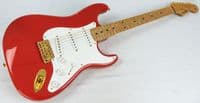 Fender Custom Shop MB Yuriy Shishkov 56 Strat NOS Fiesta Red Pre Owned