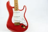 Fender Custom Shop MB Yuriy Shishkov 56 Strat NOS Fiesta Red Pre Owned