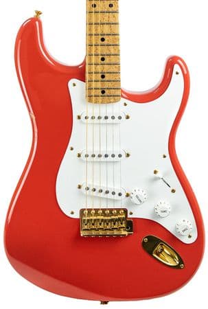 Fender Custom Shop MB Yuriy Shishkov 56 Strat NOS Fiesta Red Pre Owned