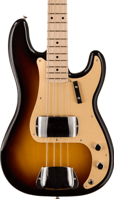 Fender Custom Shop Vintage Custom '57 P Bass® Time Capsule Package, Wide-Fade 2-Color Sunburst