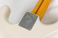 Fender Eric Johnson Strat White Blonde Pre Owned Guitar with Case