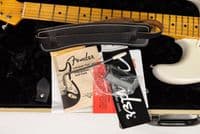 Fender Eric Johnson Strat White Blonde Pre Owned Guitar with Case