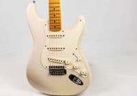 Fender Eric Johnson Strat White Blonde Pre Owned Guitar with Case
