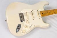 Fender Eric Johnson Strat White Blonde Pre Owned Guitar with Case