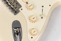 Fender Eric Johnson Strat White Blonde Pre Owned Guitar with Case