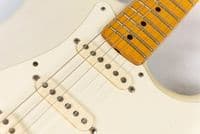 Fender Eric Johnson Strat White Blonde Pre Owned Guitar with Case