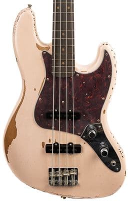 Fender Flea Signature Jazz Bass Road Worn Shell Pink