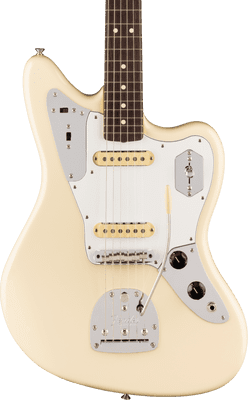 Fender Johnny Marr Jaguar, Rosewood Fingerboard, Olympic White