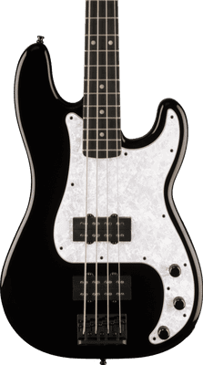 Fender  Limited Edition Player Fusion Precision Bass HH, Ebony , Black