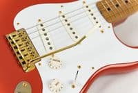 Fender Ltd Ed Vintera 50s Stratocaster Fiesta Red Pre owned