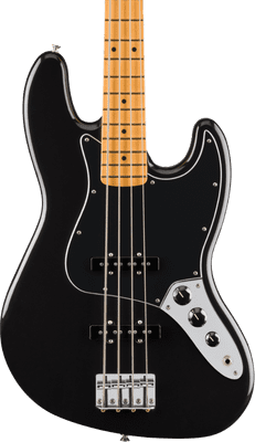 Fender Player II Jazz Bass, Black, Maple Neck