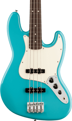 Fender Player II Jazz Bass in Aquatone Blue