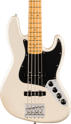 Fender Player II Modified Active Jazz Bass V, Maple , Olympic Pearl