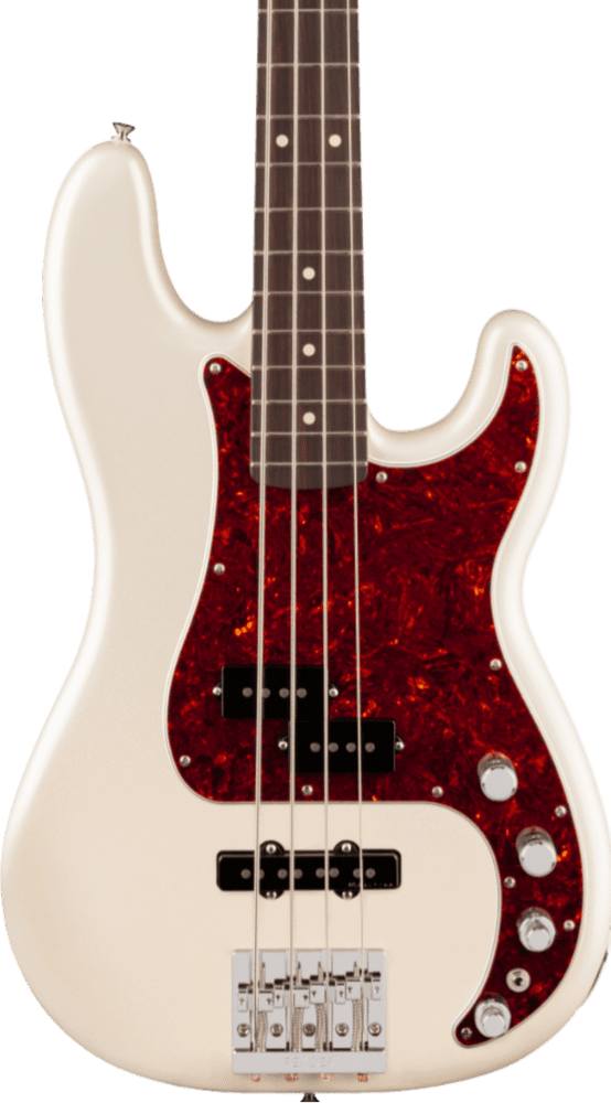 Fender Player II Modified Active Precision Bass Olympic Pearl inc