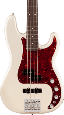 Fender Player II Modified Active Precision Bass, Olympic Pearl, inc Dlx Gigbag