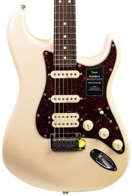 Fender Player II Modified Stratocaster HSS, Olympic Pearl B Stock