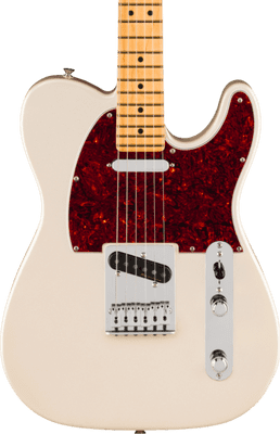 Fender Player II Modified Telecaster, Olympic Pearl, inc Deluxe Gigbag
