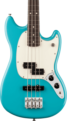 Fender Player II Mustang Bass PJ, Rosewood Fingerboard, Aquatone Blue