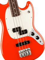 Fender  Player II Mustang Bass PJ, Rosewood Fingerboard, Coral Red