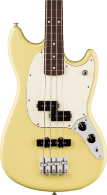 Fender Player II Mustang Bass PJ, Rosewood Fingerboard, Hialeah Yellow