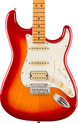 Fender Player II Stratocaster HSS, Maple Fingerboard, Aged Cherry Burst