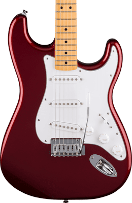 Fender  Standard Stratocaster, Maple Fingerboard, White Pickguard, Candy Cola