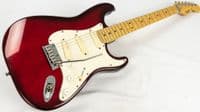 Fender USA Strat Plus Deluxe Crimson Frost Pre Owned
