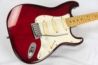 Fender USA Strat Plus Deluxe Crimson Frost Pre Owned