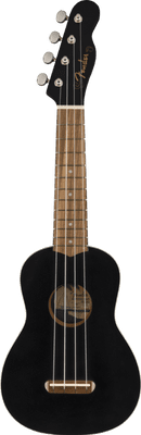 Fender Venice Soprano Uke in Black