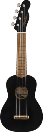 Fender Venice Soprano Uke in Black