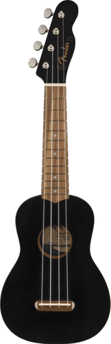 Fender Venice Soprano Uke in Black