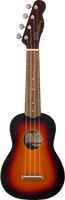 Fender Venice Soprano Uke, Walnut Fingerboard, 2-Color Sunburst