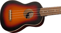Fender Venice Soprano Uke, Walnut Fingerboard, 2-Color Sunburst