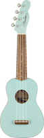 Fender Venice Soprano Uke, Walnut Fingerboard, Daphne Blue