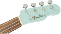 Fender Venice Soprano Uke, Walnut Fingerboard, Daphne Blue