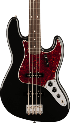 Fender Vintera II 60s Jazz Bass in Black, Inc Gigbag