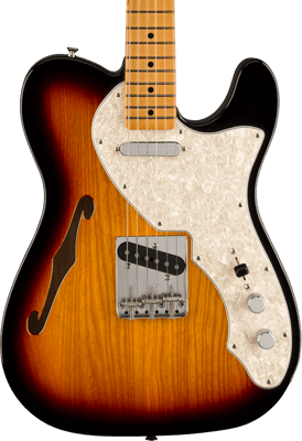 Fender Vintera II 60s Telecaster Thinline, 3-Color Sunburst
