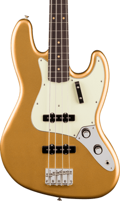 Fender Vintera III Early '60s Jazz Bass, Rosewood Fingerboard, Aztec Gold