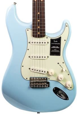 Fender Vintera III Early 60s Stratocaster, Sonic Blue, inc Gigbag
