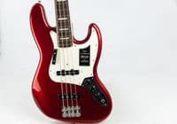 Fender Vintera III Early 70s Jazz Bass, Candy Apple Red, inc Gigbag