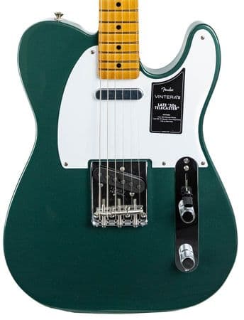 Fender Vintera III Late '50s Telecaster, Sherwood Green Metallic
