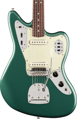 Fender Vintera III Mid 60s Jaguar, Sherwood Green Metallic, inc Gigbag