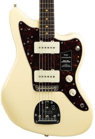 Fender Vintera III Mid 60s Jazzmaster, Olympic White, inc Gigbag