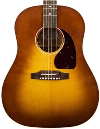 Gibson J-45 Standard Acoustic Guitar, Honey Burst Gloss