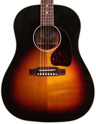 Gibson J-45 Standard Acoustic Guitar, Tri Burst Gloss