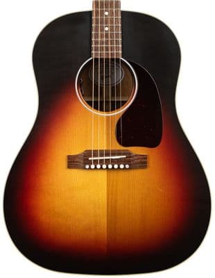 Gibson J-45 Standard Acoustic Guitar, Tri Burst VOS